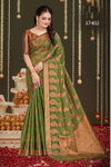 Indian Art Vol 1 By Saroj Organza Silk Designer Sarees Wholesale Shop In Surat
